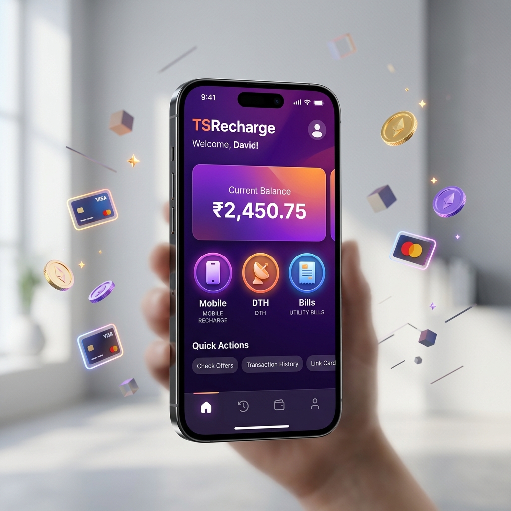 TSPay App Mockup